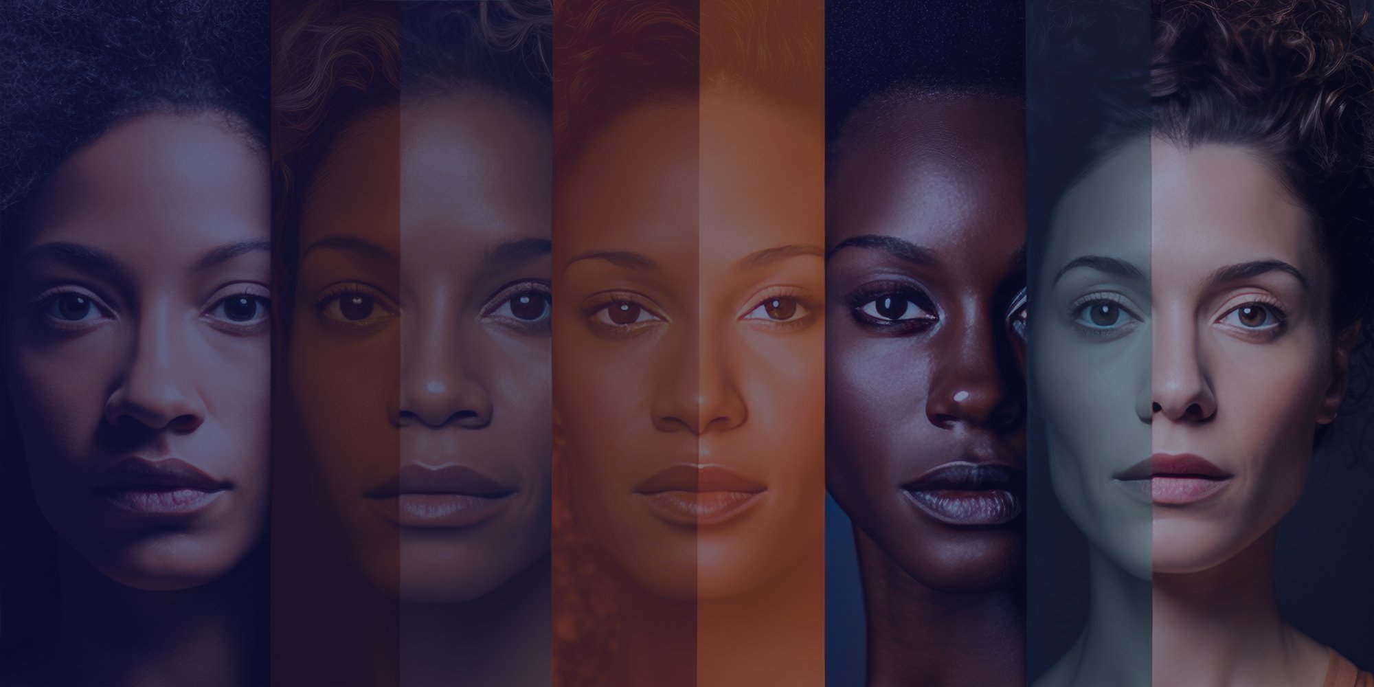 Image of several women with different skin tones